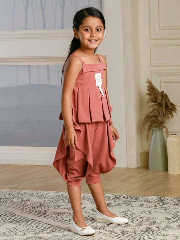 Albion Premium Girls Set Tiny Queen Pich Skirt Top