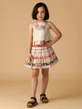 Albion Premium Girls Set Fown Skirt Top