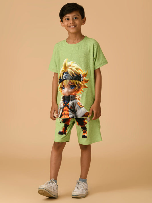 Albion Premium Boys Green Co-ord set