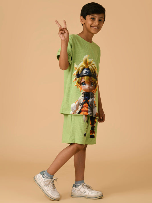 Albion Premium Boys Green Co-ord set