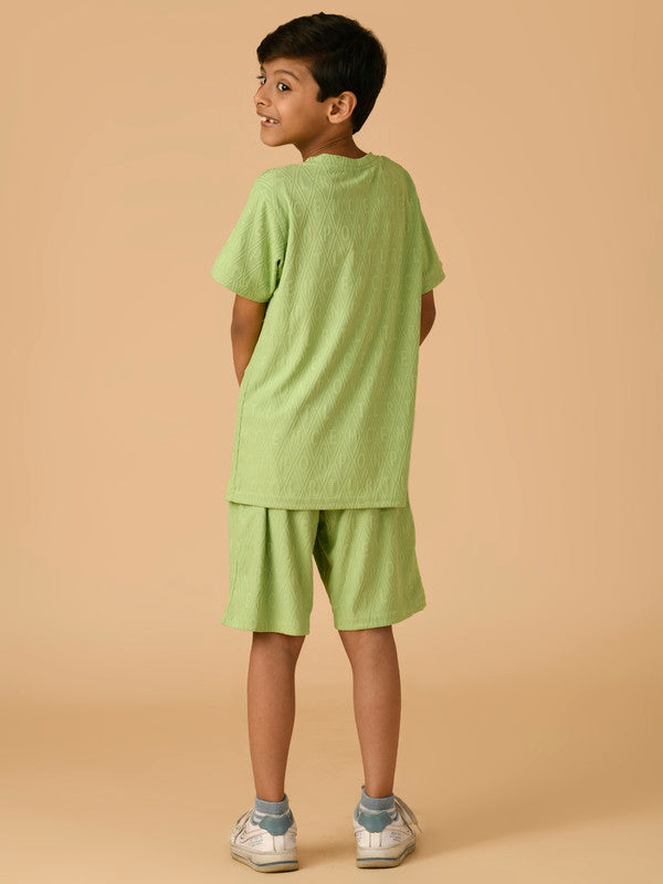 Albion Premium Boys Green Co-ord set