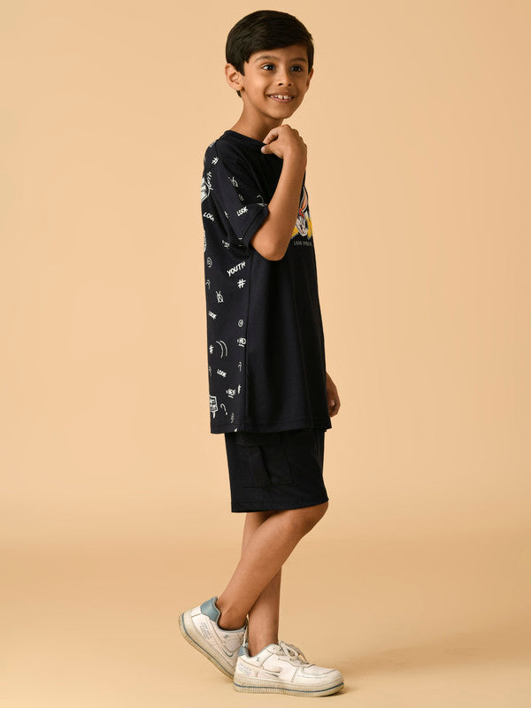 Albion Premium Boys Navy Co-ord set
