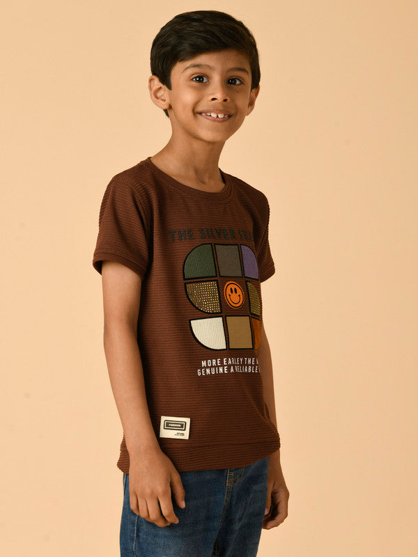 Albion Premium Boys Coffee T-shirt