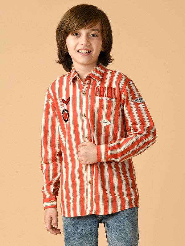 Albion Premium Boys Upper Red Shirt
