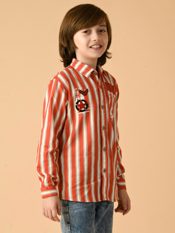 Albion Premium Boys Upper Red Shirt