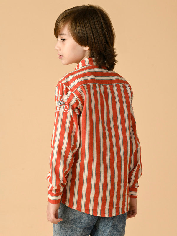 Albion Premium Boys Upper Red Shirt