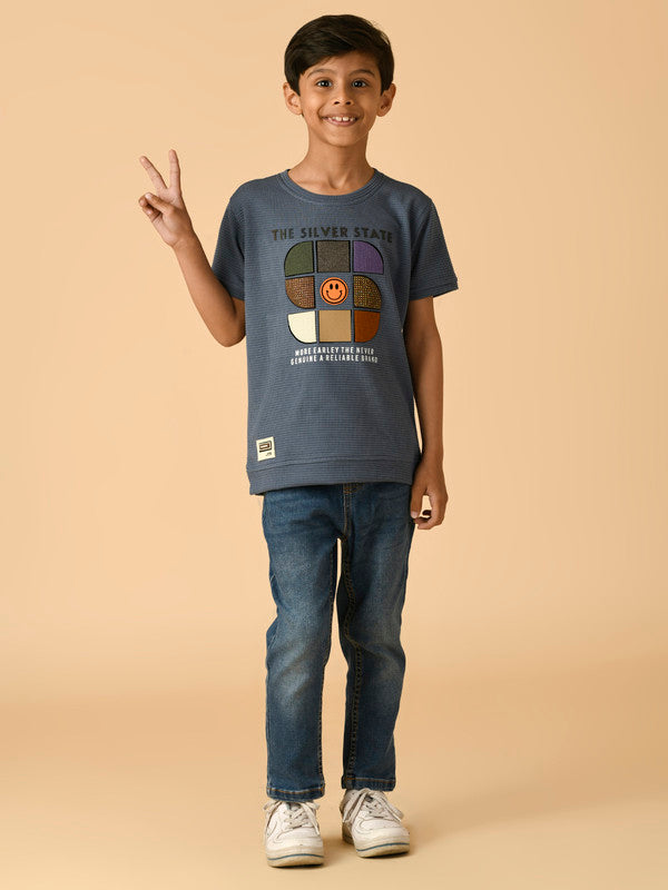 Albion Premium Boys Blue T-shirt