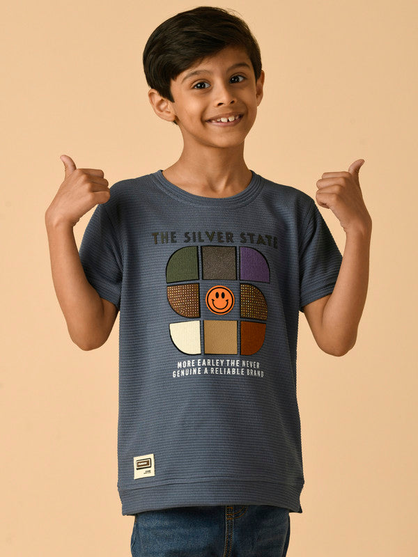 Albion Premium Boys Blue T-shirt