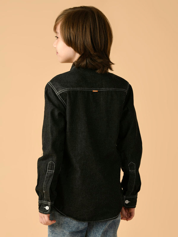 Albion Premium Boys Upper Black Shirt