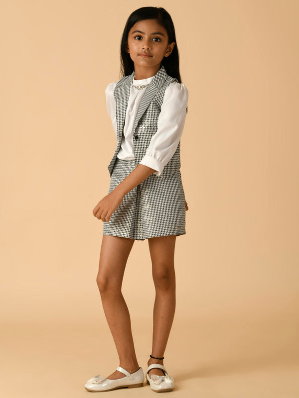 Albion Premium Girls Black Skirt Top