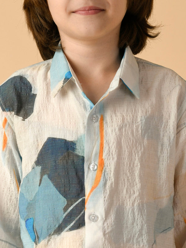 Albion Premium Boys Upper White Shirt