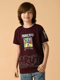 Albion Premium Boys Upper Mehroon T-shirt