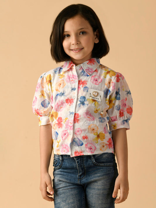 Albion Premium Girls Multi Top