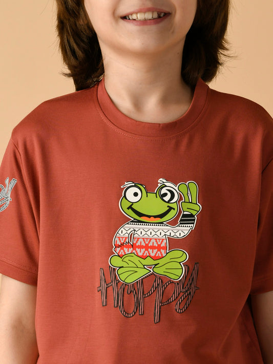 Albion Premium Boys Rust Co-ord set