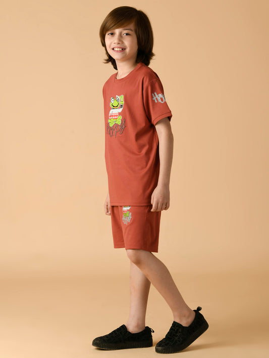 Albion Premium Boys Rust Co-ord set