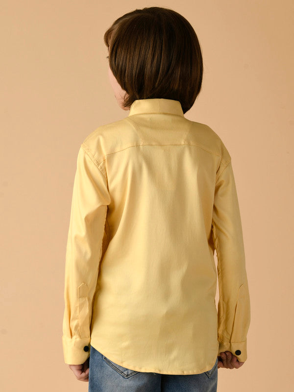 Albion Premium Boys Yellow Shirt