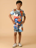 Albion Premium Boys Blue (Superman) Co-ord set