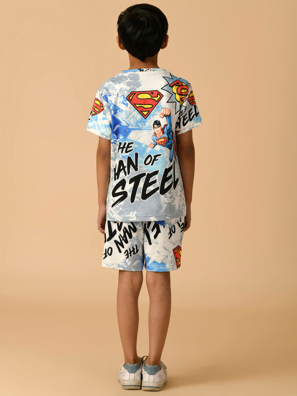 Albion Premium Boys Blue (Superman) Co-ord set