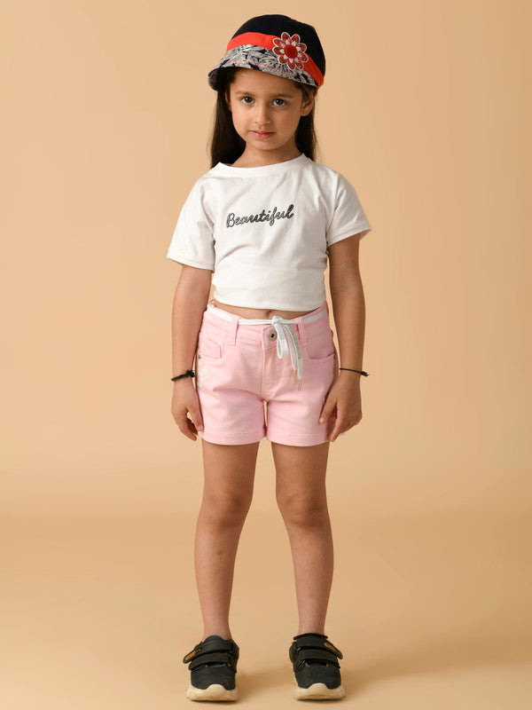 Albion Premium Girls World Pink Shorts