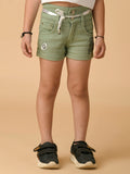 Albion Premium Girls Green Shorts