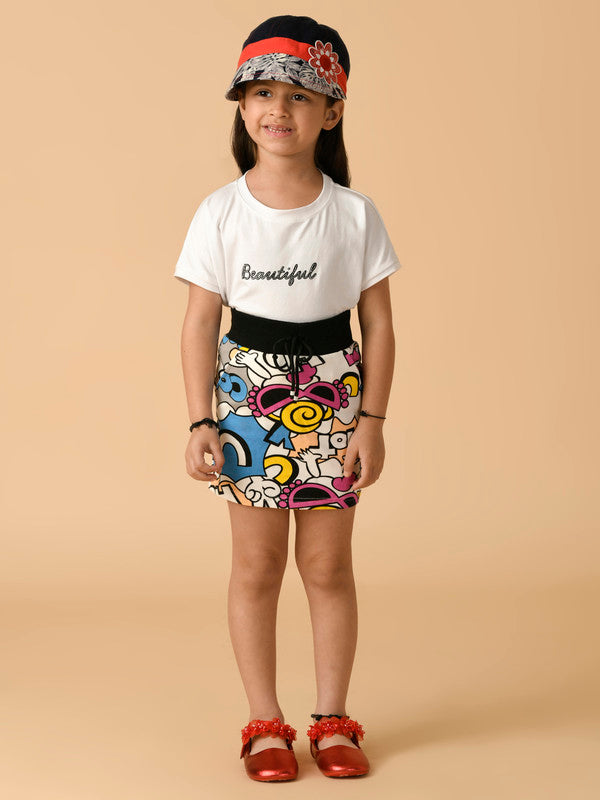 Albion Premium Girls Lower Multi Skirt