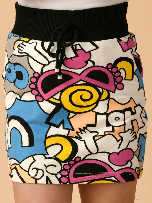 Albion Premium Girls Lower Multi Skirt