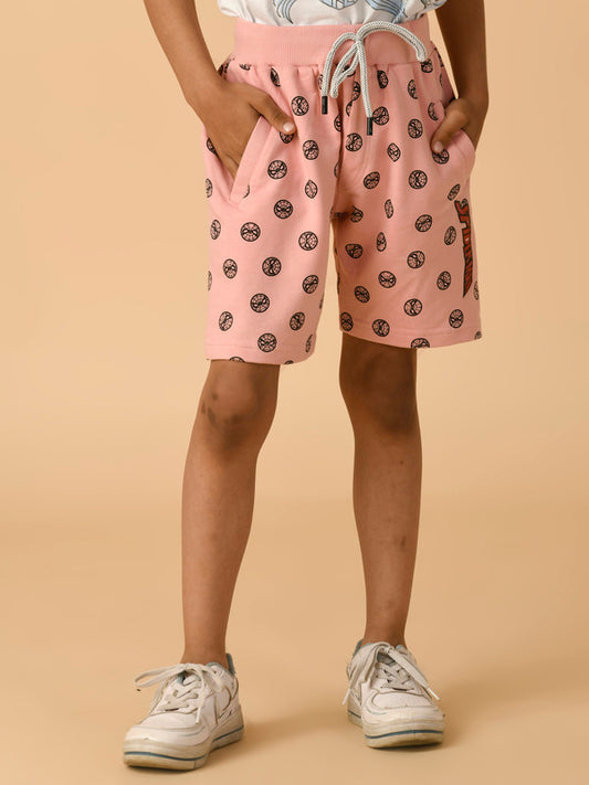 Albion Premium Boys Lower Pink Capris