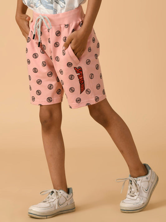 Albion Premium Boys Lower Pink Capris