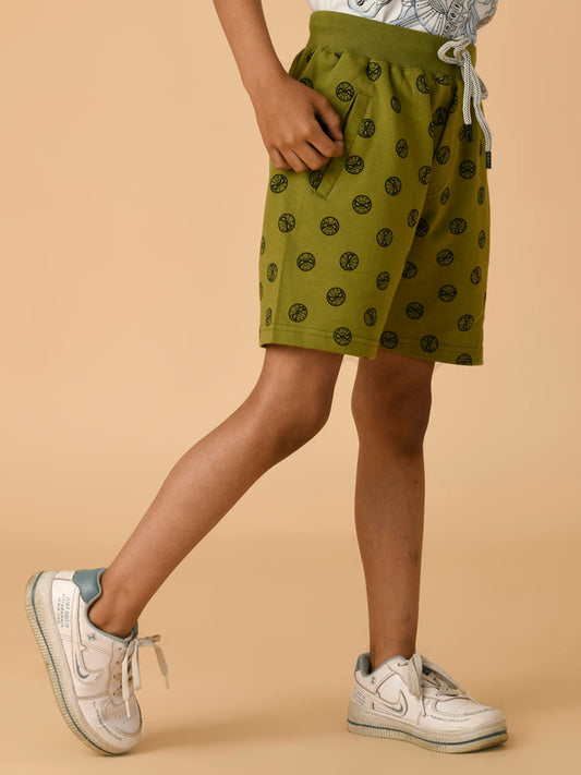 Albion Premium Boys Lower Olive Capris