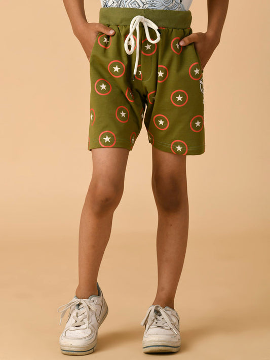 Albion Premium Boys Olive Capris