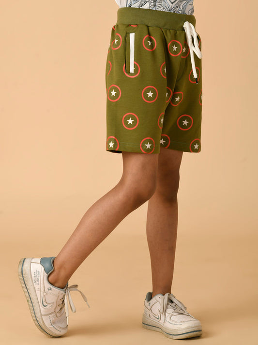 Albion Premium Boys Olive Capris