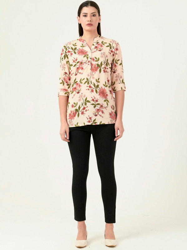 Albion Women Smart Premium Printed Casual Shirt