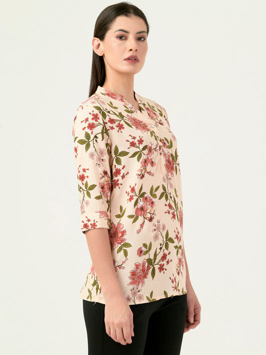 Albion Women Smart Premium Printed Casual Shirt