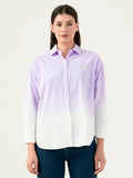 Albion Women Smart Premium Purple Casual Shirt