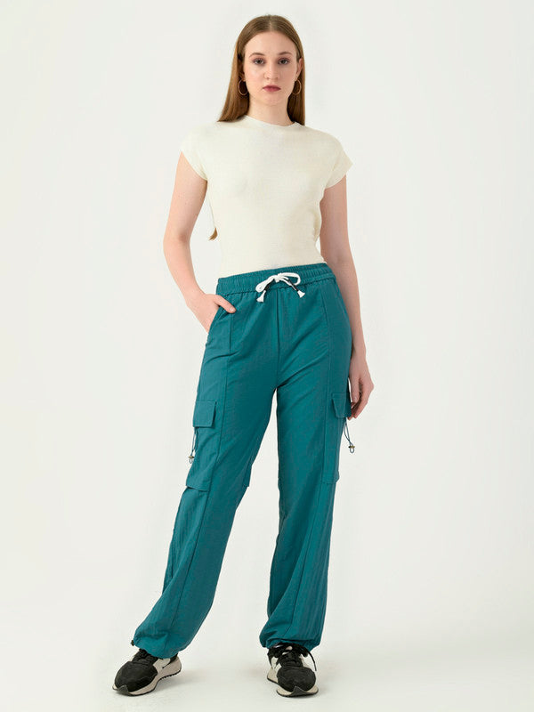 Albion Women Smart Premium Green Casual Jogger