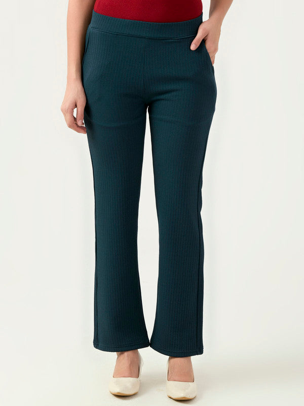Albion Women Smart Premium Peacock Trousers