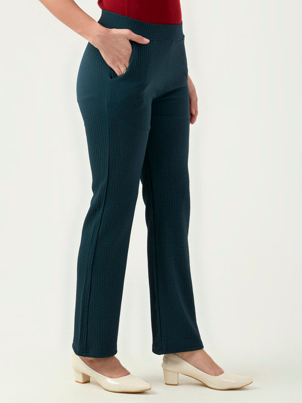 Albion Women Smart Premium Peacock Trousers