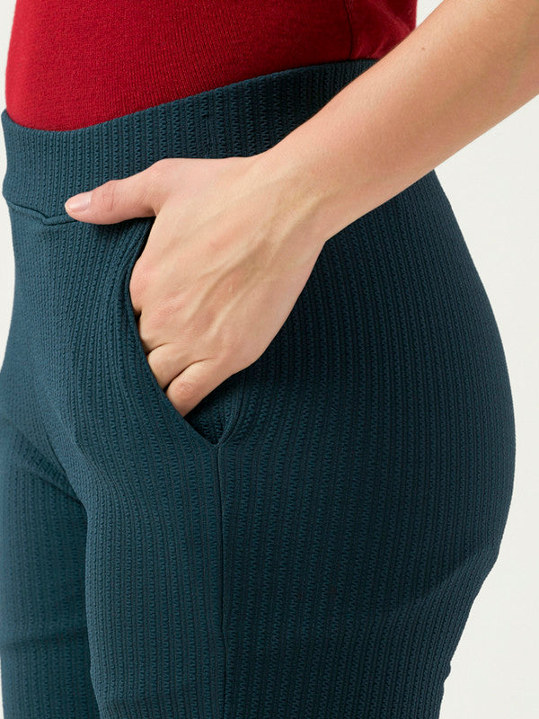 Albion Women Smart Premium Peacock Trousers