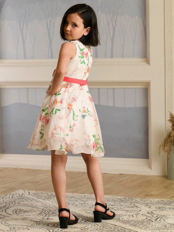 Albion Premium Girls Napoleon Light Pink Frock