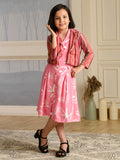 Albion Premium Girls Tiny Baby Pink Frock