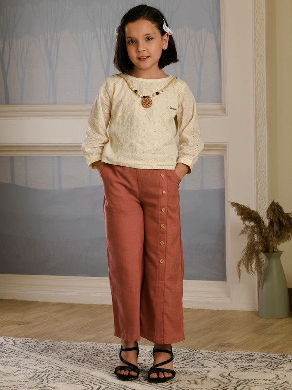 Albion Premium Girls Set Innocence Onion Pink Skirt Top