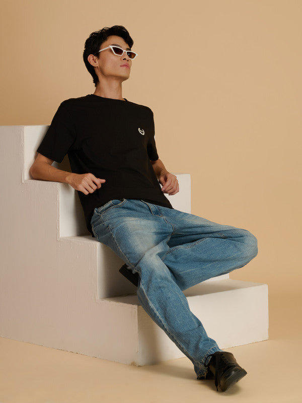Albion Premium Men Black T-Shirt