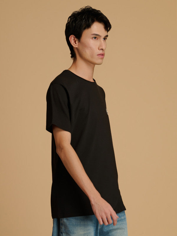 Albion Premium Men Black T-Shirt