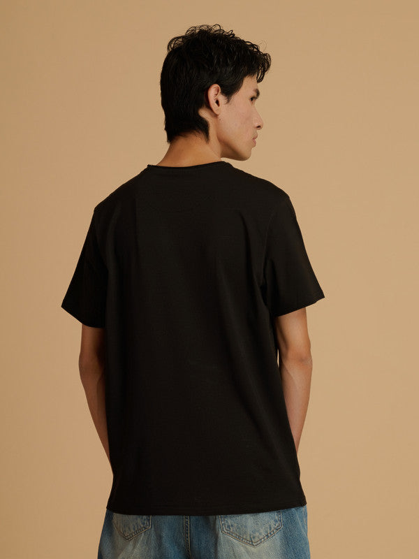 Albion Premium Men Black T-Shirt
