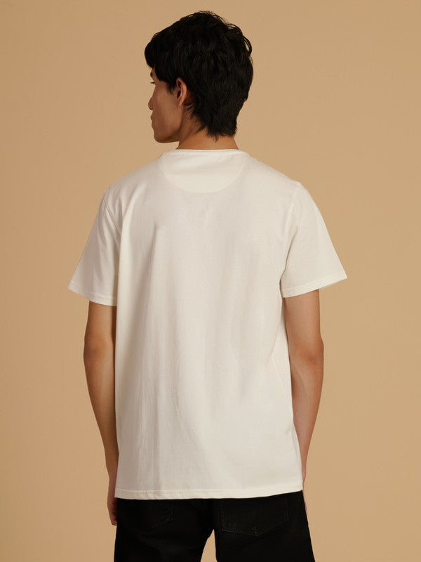 Albion Premium Men White T-Shirt