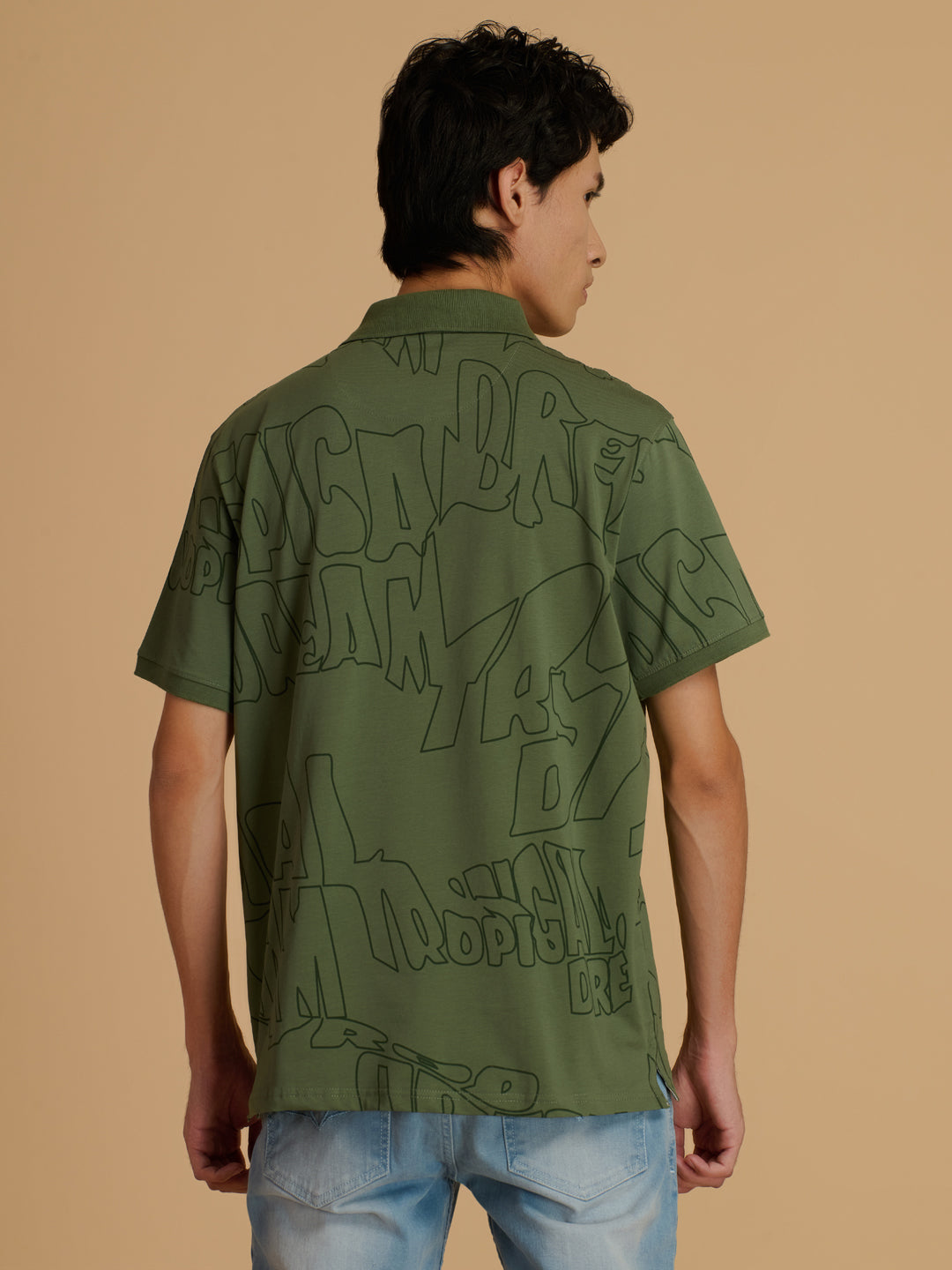 Albion Premium Cyan Green Mens T-Shirt