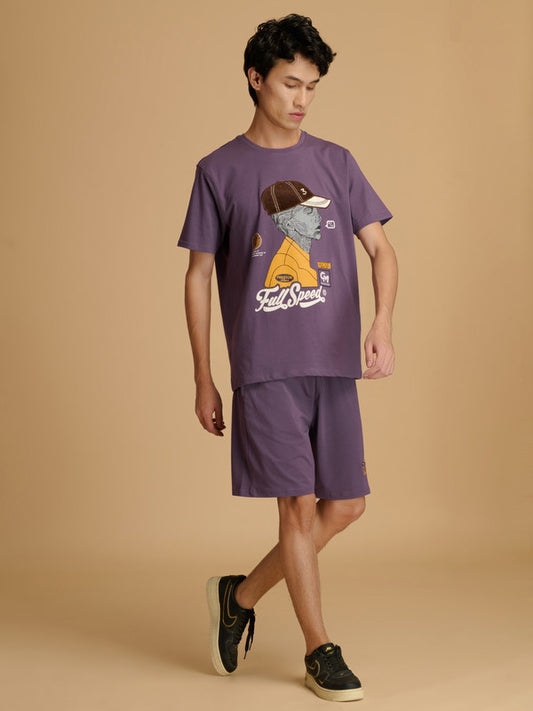 Albion Premium Boys Matching Cord Set | Short Sleeve Top + Shorts | Daily Wear