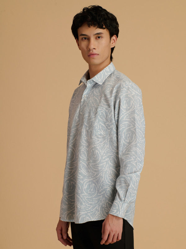 Albion Premium Men Print Shirt Fs