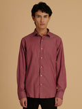 Albion Premium Men A Maroon Shirt Fs