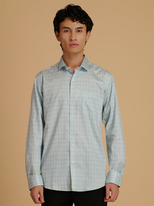 Albion Premium Men Print Shirt Fs